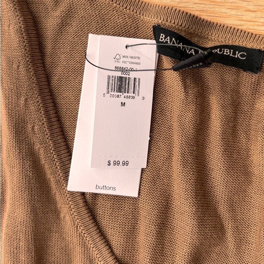 Banana Republic Tan Knit Top - Picture 2 of 2